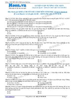 38 câu hỏi trắc nghiệm Luyện tập tương tác gen