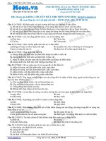 Bài 3 Ảnh hưởng của các nhân tố sinh thái lên đời sống sinh vật