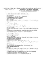 đề thi thử tốt nghiệp thpt toán 2014, đề thi số 8