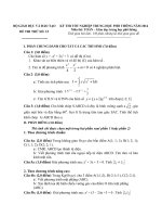 đề thi thử tốt nghiệp thpt toán 2014, đề thi số 13
