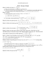 Đề thi thử đại học môn Toán 2015 (10)