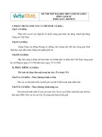 Đề THI THỬ ĐẠI HỌC THÁNG 6-2014 (Đợt 4) môn Lịch Sử