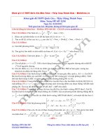 Đề thi thử đại học môn Toán năm 2015 (6)