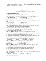 ĐỀ KIỂM TRA KHẢO sát học kì i môn văn 7,đề số  2