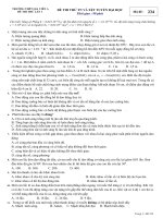 bộ đề ôn thi đh môn lý, đề  10