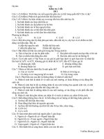 đề kiểm tra sinh lớp 12