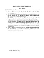 Tổ chức và xây dựng cơ sở dữ liệu bán hàng