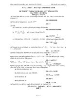 Tuyển tập đề tự luyện Toán Casio