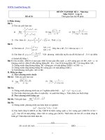 đề ôn tập hk2 toán 11, đề số 16