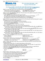 Đề 2 Sinh thái học