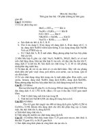 đề thi giỏi tỉnh môn hóa 9, đề tham khảo số 7