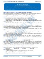 Đề thi thử Sinh học số 1