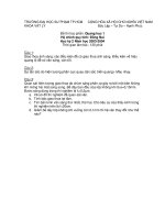 Đề thi cuối học phần môn Quang học ĐHSP TPHCM (4)