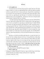 Hoạt động tín dụng của ngân hàng nông nghiệp và phát triển nông thôn chi nhánh huyện lục ngạn tỉnh bắc giang