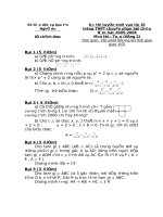 đề thi tuyển sinh vào lớp 10 trường THPT chuyên phan bội châu năm 2005 -2006