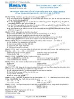 Đề 1 Sinh thái học