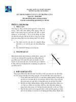 Đề Thi Olympic Sinh Viên (5) môn vật lý