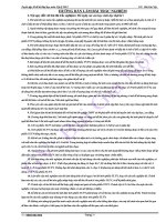 30 Đề thi thử môn vật lý toàn quốc