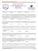 Đề thi thử lý của diễn đàn Vật lý lần 5-2015