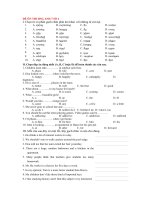 ĐỀ ÔN THI HSG ANH 7 SỐ 4