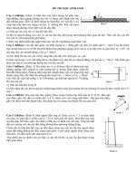 Đề thi học sinh giỏi lớp 10 môn vật lý