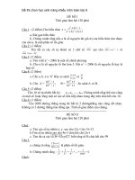 Đề thi chọn học sinh năng khiếu môn toán lớp 6