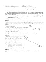 Đề thi học sinh giỏi môn vật lý lớp 10 (9)
