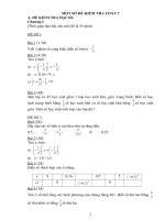 Đề toán lớp 7 - Đề kiểm tra, thi định kỳ, chọn học sinh năng khiếu toán lớp 7 tham khảo (33)