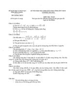 Đề thi học sinh giỏi tỉnh Kiên Giang môn Toán năm học 2013 - 2014(có đáp án)