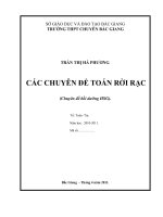 Sáng kiến kinh nghiệm về toán rời rạc ở trường THPT chuyên Bắc Giang.PDF