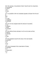 Tuyển tập câu hỏi trắc nghiệm tiếng anh (12)