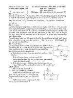 Đề thi Bồi dưỡng học sinh giỏi Vật lý lớp 9 số 7