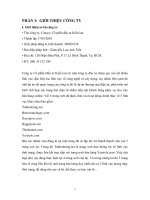 Đồ án tốt nghiệp hoạt động marketing tại Công ty cổ phần kiến lửa