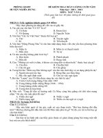 Đề ngữ văn 6 - đề kiểm tra, thi định kỳ học sinh giỏi tham khảo bồi dưỡng (60)