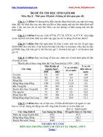 đề tham khảo thi hsg môn địa lý 12,đề  8