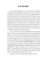 MỘT SỐ GIẢI PHÁP NÂNG CAO HIỆU QUẢ HOẠT ĐỘNG CỦA CÔNG TY