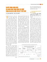 Truyền thông chính sách của ngân hàng trung ương các nước trong khu vực và một số gợi ý ở Việt Nam