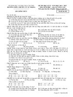 Đề  thi học kỳ 2 SINH HỌC 11 ban nâng cao  trường chuyên LÝ TỰ TRỌNG CẦN THƠ.PDF