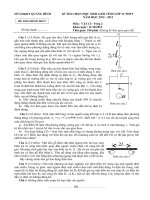 Đề thi Học sinh giỏi môn vật lý lớp 12 (27)