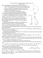 Đề thi Học sinh giỏi môn vật lý lớp 12 (30)
