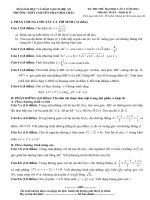 ĐỀ THI THỬ ĐẠI HỌC MÔN TOÁN TRƯỜNG CHUYÊN PHAN BỘI CHÂU 2014