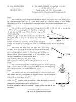 Đề thi học sinh giỏi môn vật lý lớp 10 (70)