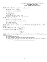 Đề chọn học sinh giỏi môn toán 6 sưu tầm tham khảo