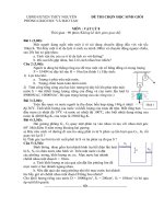 Đề thi môn vật lý lớp 8 - kiểm tra học kì, thi học sinh giỏi tham khảo bồi dưỡng (85)
