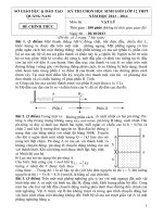 Đề thi học sinh giỏi lớp 12 THPT tỉnh Quảng Nam năm 2013 - 2014 môn lý