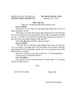 Đề ngữ văn 6 - đề kiểm tra, thi định kỳ học sinh giỏi tham khảo bồi dưỡng (120)