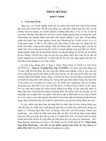 Hoàn thiện hoạt động marketing- Mix đối với sản phẩn nguyên liệu thuốc lá tại công ty cổ phần Hòa Việt