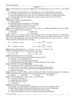 đề ôn tốt nghiệp môn toán, số 1