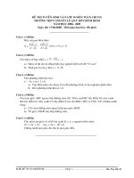 Đề thi Toán tuyển sinh lớp 10  toán Trường Lê Quý Đôn - Bình Định
