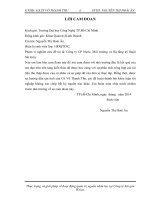 Thực trạng và giải pháp về hoạt động quản trị nguồn nhân lực tại công ty cổ phần nước, môi trường và hạ tầng kỹ thuật Sài Gòn